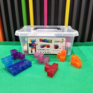 X-Bida Klocki magnetyczne BIG Magic Cubes 68el. 3