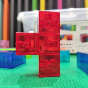 X-Bida Klocki magnetyczne BIG Magic Cubes 68el. 6