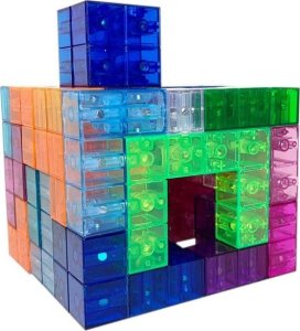 X-Bida Klocki magnetyczne BIG Magic Cubes 68el. 10
