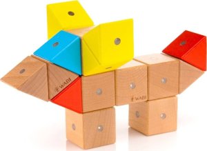Woopie Drewniane klocki magnetyczne WABI 40 el. [152 ruchome magnesy] 17