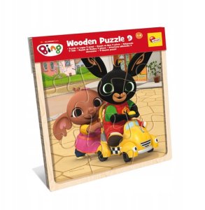 LISCIANI BING DREWNIANE PUZZLE (9 EL.) W DISPLAYU 1