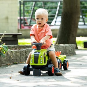 Falk FALK Jeździk Claas 470 Arion Zielony z Przyczepką  + Zestaw do piasku 6
