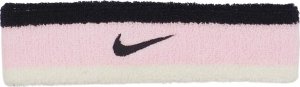 Opaska na głowę Nike Swoosh różowo-czarno-biała N0001544641 1