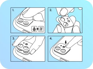 Szkło Hartowane Na Aparat Do Realme GT 5G (Ochronne, Kamera, Tył, 2.5D, 9H) 6