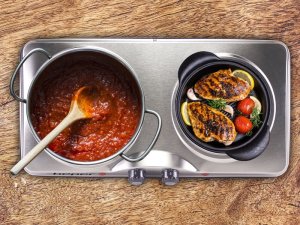 Beper 90.825, 2 pc(s), Stainless steel, Stainless steel, 18.5 cm, Power, 1500 W 5