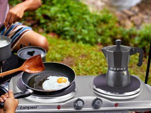 Beper 90.825, 2 pc(s), Stainless steel, Stainless steel, 18.5 cm, Power, 1500 W 6