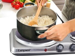 Beper 90.825, 2 pc(s), Stainless steel, Stainless steel, 18.5 cm, Power, 1500 W 8