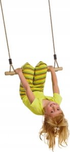 Drewniany trapez na plac zabaw straight 4