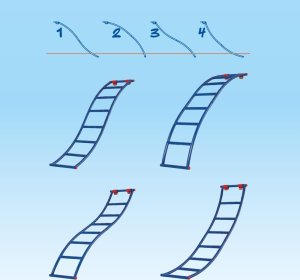 Metalowa drabinka do placu zabaw - climber 2