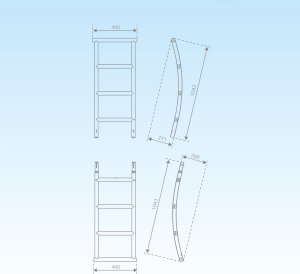 Metalowa drabinka do placu zabaw - climber 9