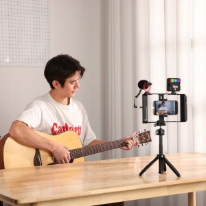 Stabilizator Klatka Uchwyt Ramka Vlog Live Stream do Telefonu / ULANZI / MA05 4