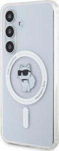 Karl Lagerfeld KLHMS24SHFCCNOT S24 S921 przeźroczysty/transparent hardcase IML Choupette MagSafe 2
