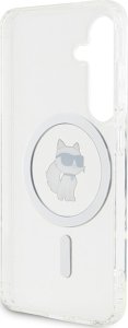Karl Lagerfeld KLHMS24SHFCCNOT S24 S921 przeźroczysty/transparent hardcase IML Choupette MagSafe 7