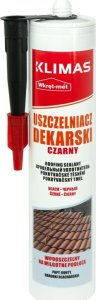 USZCZELNIACZ DEKARSKI UDE-310-CZ KARTUSZ 310&nbsp;ml CZARNY WKRĘT-MET KLIMAS 1