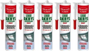 Quantec AKRYL SZPACHLOWY LEKKI UAL-310 KARTUSZ 310&nbsp;ml BIAŁY WKRĘT-MET KLIMAS 2