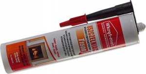 Quantec USZCZELNIACZ WYSOKOTEMPERATUROWY UWT-310-CZ KARTUSZ 310&nbsp;ml CZARNY WKRĘT-MET KLIMAS 3