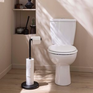 Douceur d`Interieur Stojak na papier toaletowy Filano Czarny 4