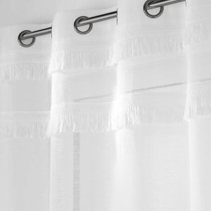 Firana okienna z frędzlami, 140 x 240 cm, FRANGINA 6