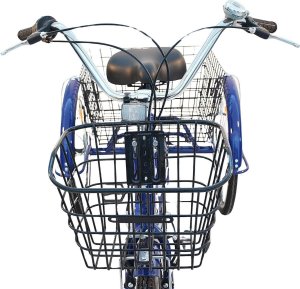 ROWER 3-KOŁOWY 24 GRANATOWY SHIMANO -7 BIEGOWY OBNIŻONA RAMA 2