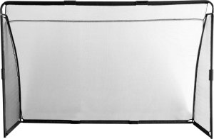 BRAMKA DO PIŁKI NOŻNEJ Z SIATKĄ I TARCZĄ STRZELECKĄ 240x160x80CM ENERO PRO 4