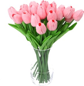 Tulipany Silikonowe Do Wazonu Ozdoba Na Wielkanoc Kwiaty Sztuczne Tulipan 1