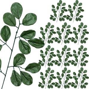 KWIATY sztuczne LIŚCIE dębu dekoracyjne do kompozycji STROIK BUKIET liść 2