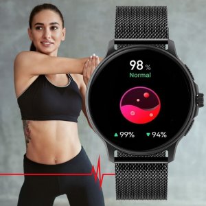 Smartwatch Gravity GT12-1 Czarny  (GT12-1) 5