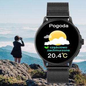 Smartwatch Gravity GT12-1 Czarny  (GT12-1) 9