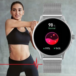 Smartwatch Gravity GT12-8 Srebrny  (GT12-8) 5