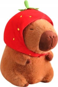 Maskotka pluszak kapibara capybara truskawka 22 cm 1