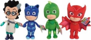 Zestaw 4 pluszaków pjmasks pidżamerski mix z bajki dla dzieci 1