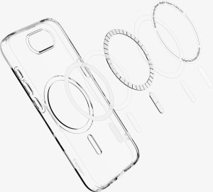 SPIGEN LIQUID CRYSTAL MAG MAGSAFE IPHONE 16E CLEAR 3
