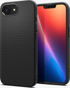 SPIGEN LIQUID AIR MAG MAGSAFE IPHONE 16E MATTE BLACK 2