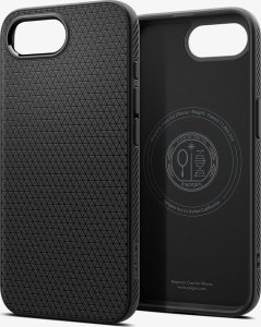 SPIGEN LIQUID AIR MAG MAGSAFE IPHONE 16E MATTE BLACK 5