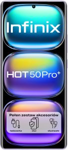 Smartfon Infinix Hot 50 Pro+ 8/256GB Fioletowy  (X6880PR) 2