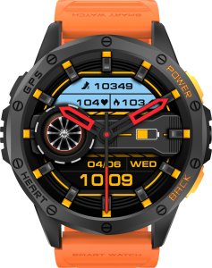 Zegarek męski SMARTWATCH GRAVITY GT24-3 BK/BK/OG 5