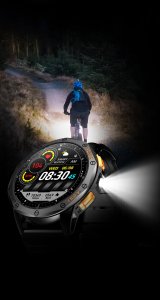 Zegarek męski SMARTWATCH GRAVITY GT24-1 BK/BK/BK 15