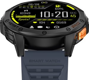 Zegarek męski SMARTWATCH GRAVITY GT24-1 BK/BK/BK 24