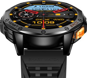 Smartwatch Gravity Zegarek męski SMARTWATCH GRAVITY GT24-5 BK/GN/BK 24