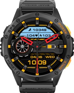 Smartwatch Gravity Zegarek męski SMARTWATCH GRAVITY GT24-5 BK/GN/BK 4