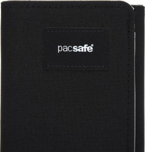 Pacsafe Portfel składany RFID - czarny 8