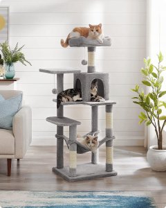 DRAPAK DLA KOTA DUŻY XL 6 POZIOMÓW WYSOKI LEGOWISKO SŁUPEK DOMEK 143cm 4