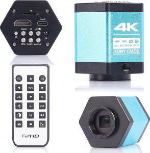 Kamera Techrebal do Mikroskopu "Blue Hexagon" 4K SONY H1612 1