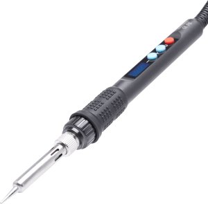 Techrebal Zestaw Lutownica Techrebal T1-Pro MOCNA 80W  Uniwersalny uchwyt z gąbką 11