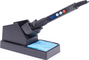 Techrebal Zestaw Lutownica Techrebal T1-Pro MOCNA 80W  Uniwersalny uchwyt z gąbką 13