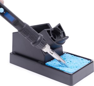 Techrebal Zestaw Lutownica Techrebal T1-Pro MOCNA 80W  Uniwersalny uchwyt z gąbką 14