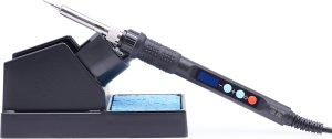 Techrebal Zestaw Lutownica Techrebal T1-Pro MOCNA 80W  Uniwersalny uchwyt z gąbką 15