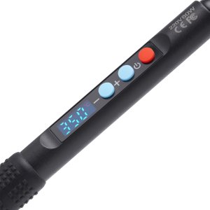 Techrebal Zestaw Lutownica Techrebal T1-Pro MOCNA 80W  Uniwersalny uchwyt z gąbką 3