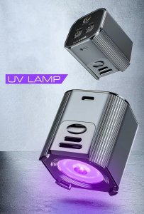 Techrebal Lampa UV Utwardzająca do Solder Mask Soldermaska do Kleju LED z Baterią 7