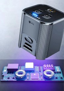 Techrebal Lampa UV Utwardzająca do Solder Mask Soldermaska do Kleju LED z Baterią 10